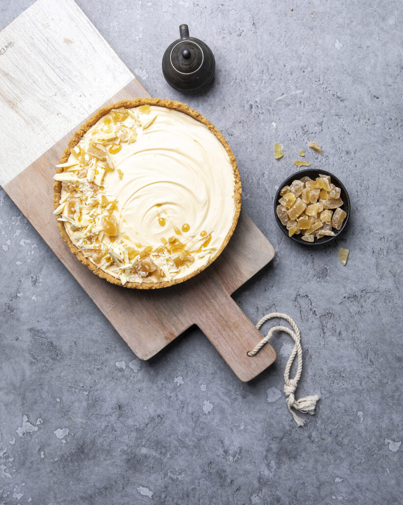 Ginger Crunch Slice Cheesecake Recipe - Lupi Olive Oil